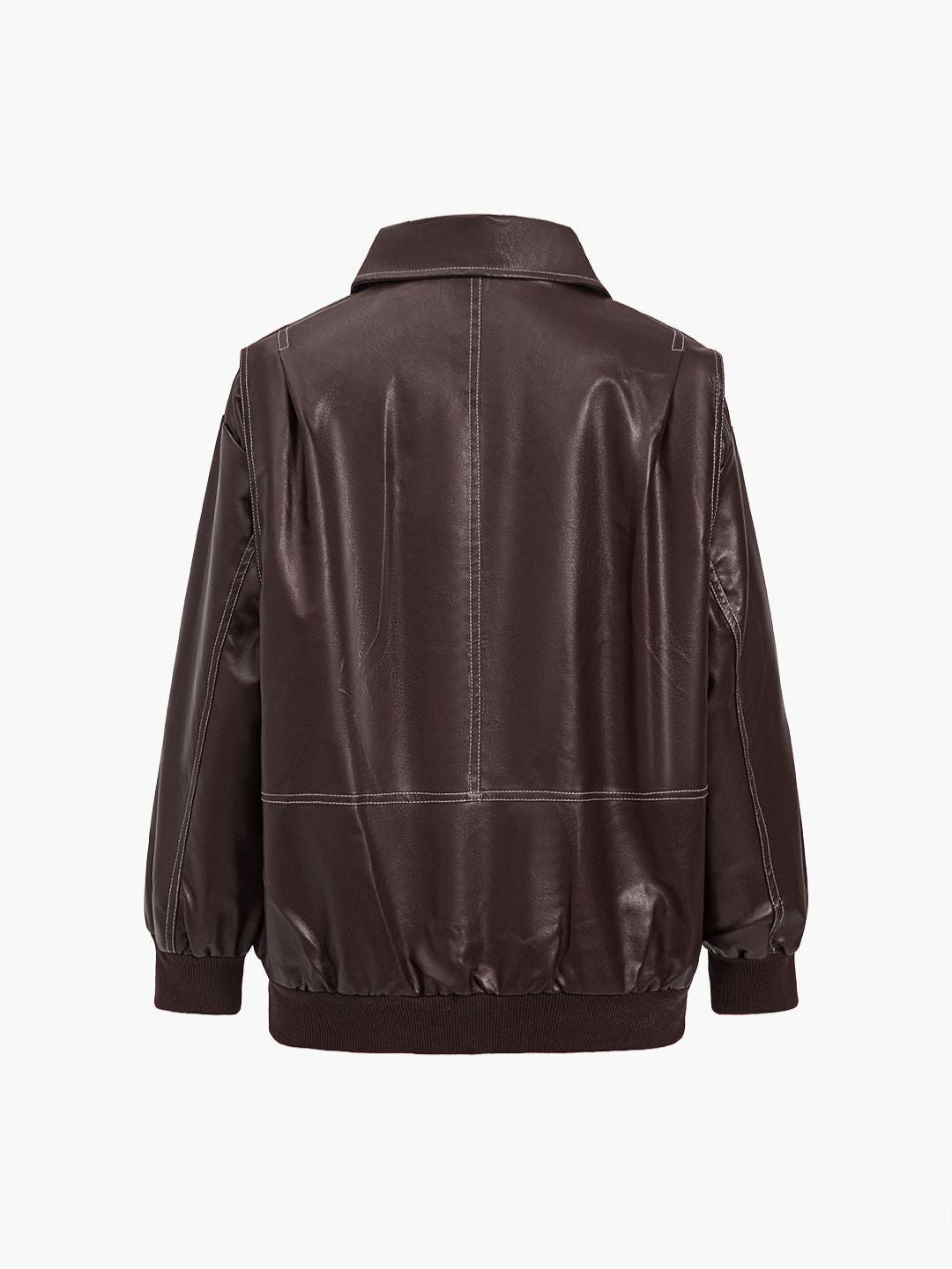 Lara PU Leather Jacket
