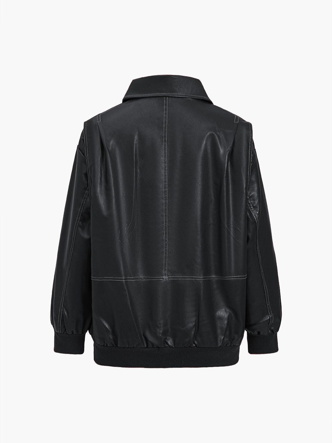 Lara PU Leather Jacket