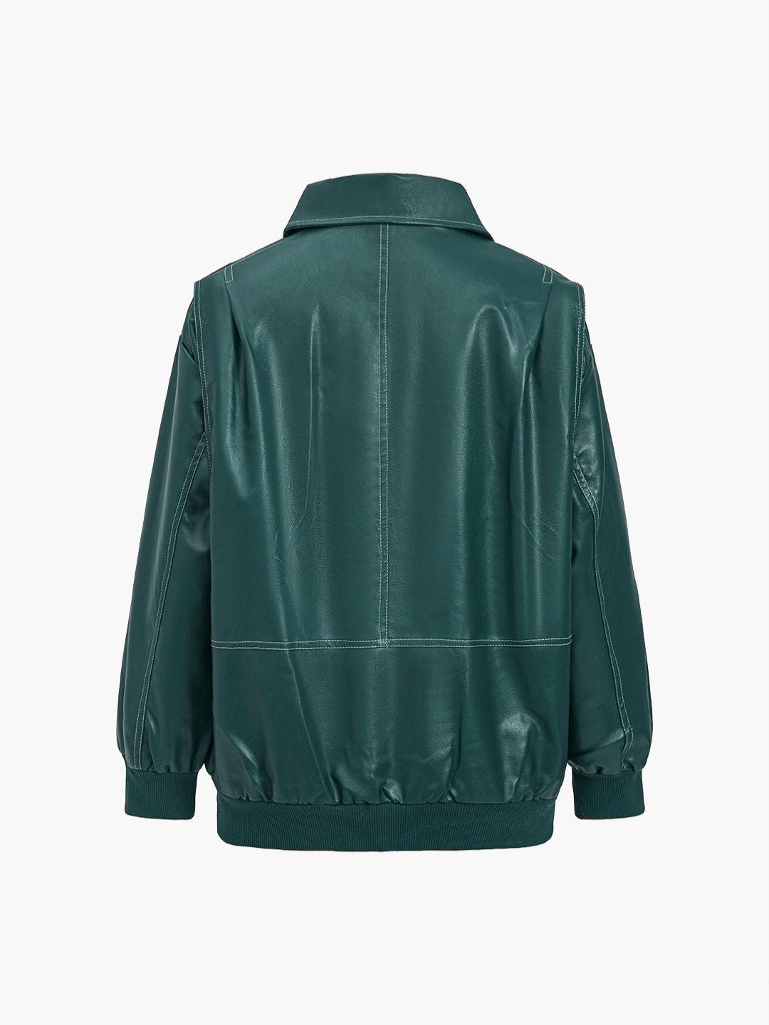 Lara PU Leather Jacket