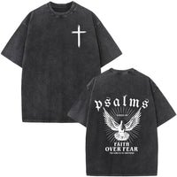 Bird Psalms faith over fear-Black