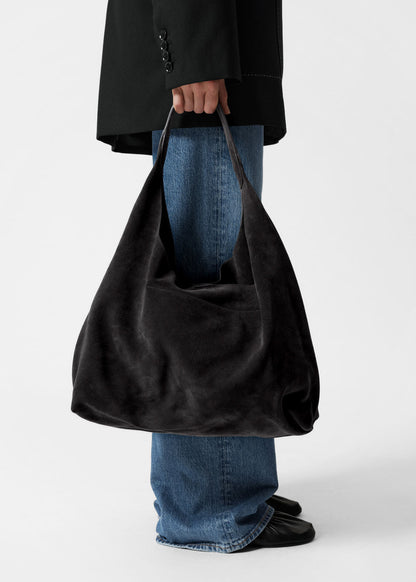 Vintage Suede Shoulder Bag